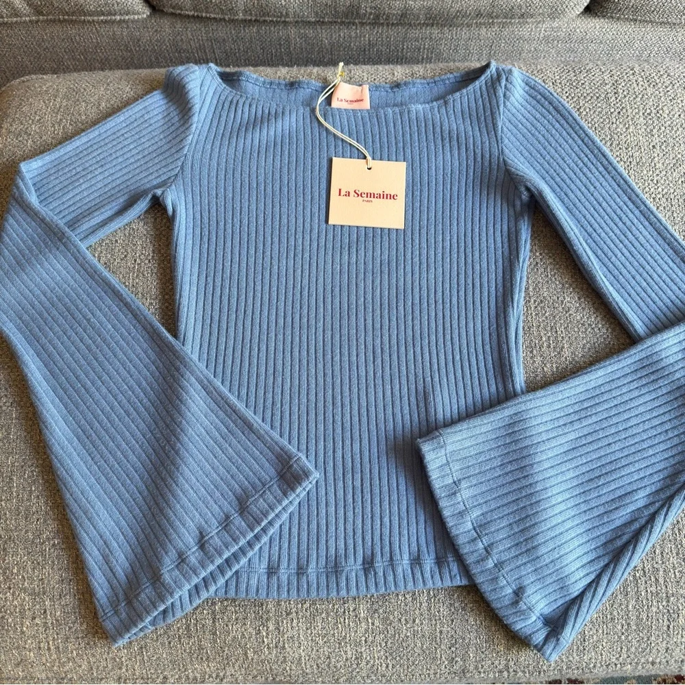 LA SEMAINE Fanny TOP Blue Size34